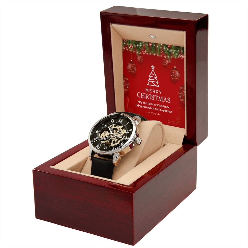 The Spirit of Christmas - Openwork Watch