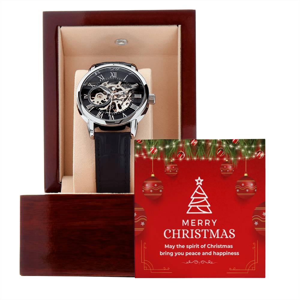 The Spirit of Christmas - Openwork Watch