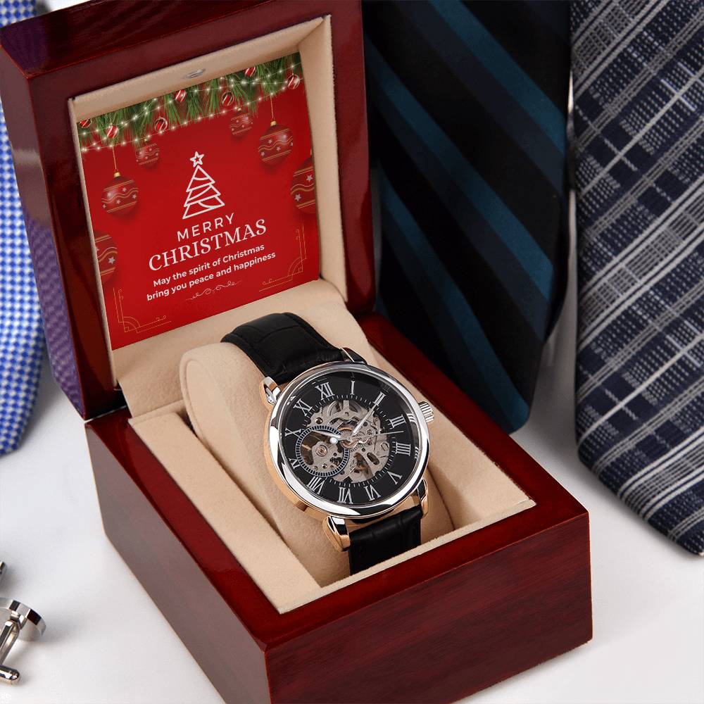 The Spirit of Christmas - Openwork Watch