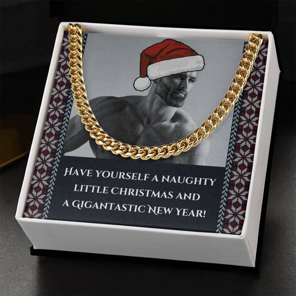 Merry Christmas from Gigachad - Cuban Link Chain