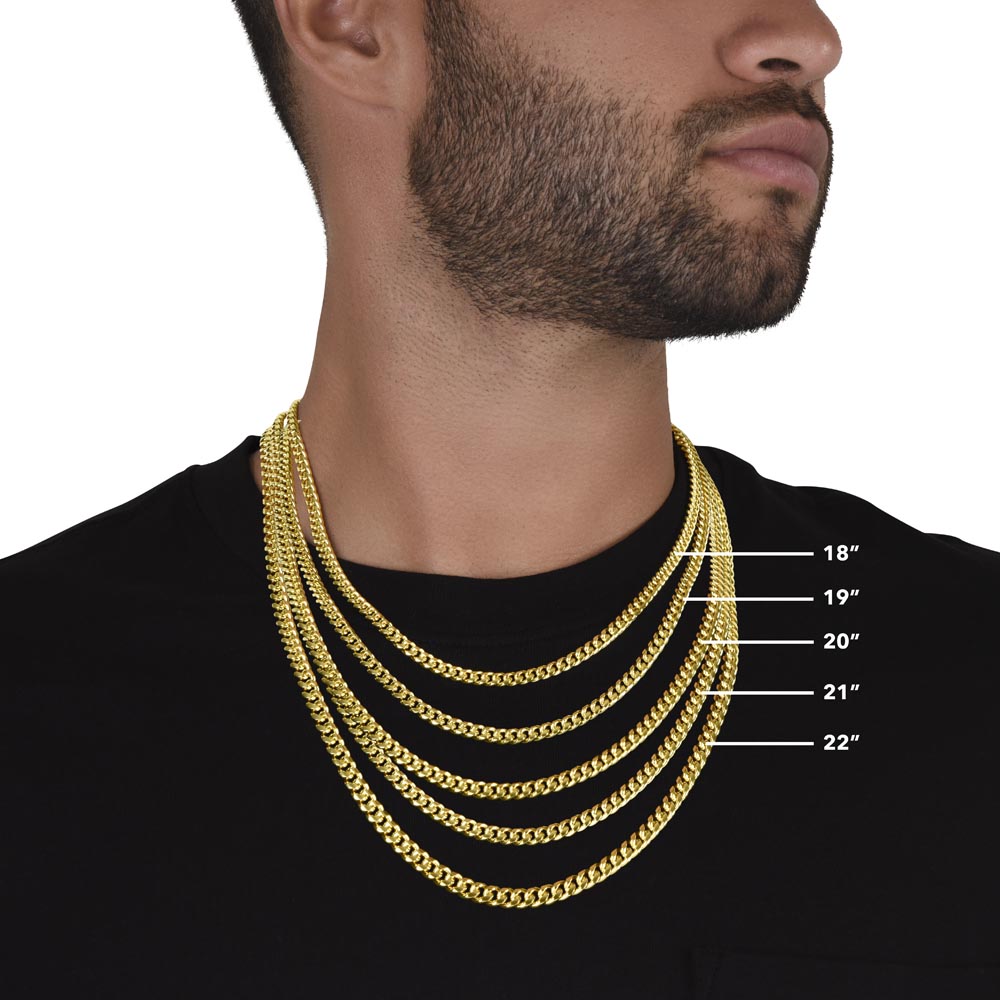 I Don't Need Santa - Cuban Link Chain