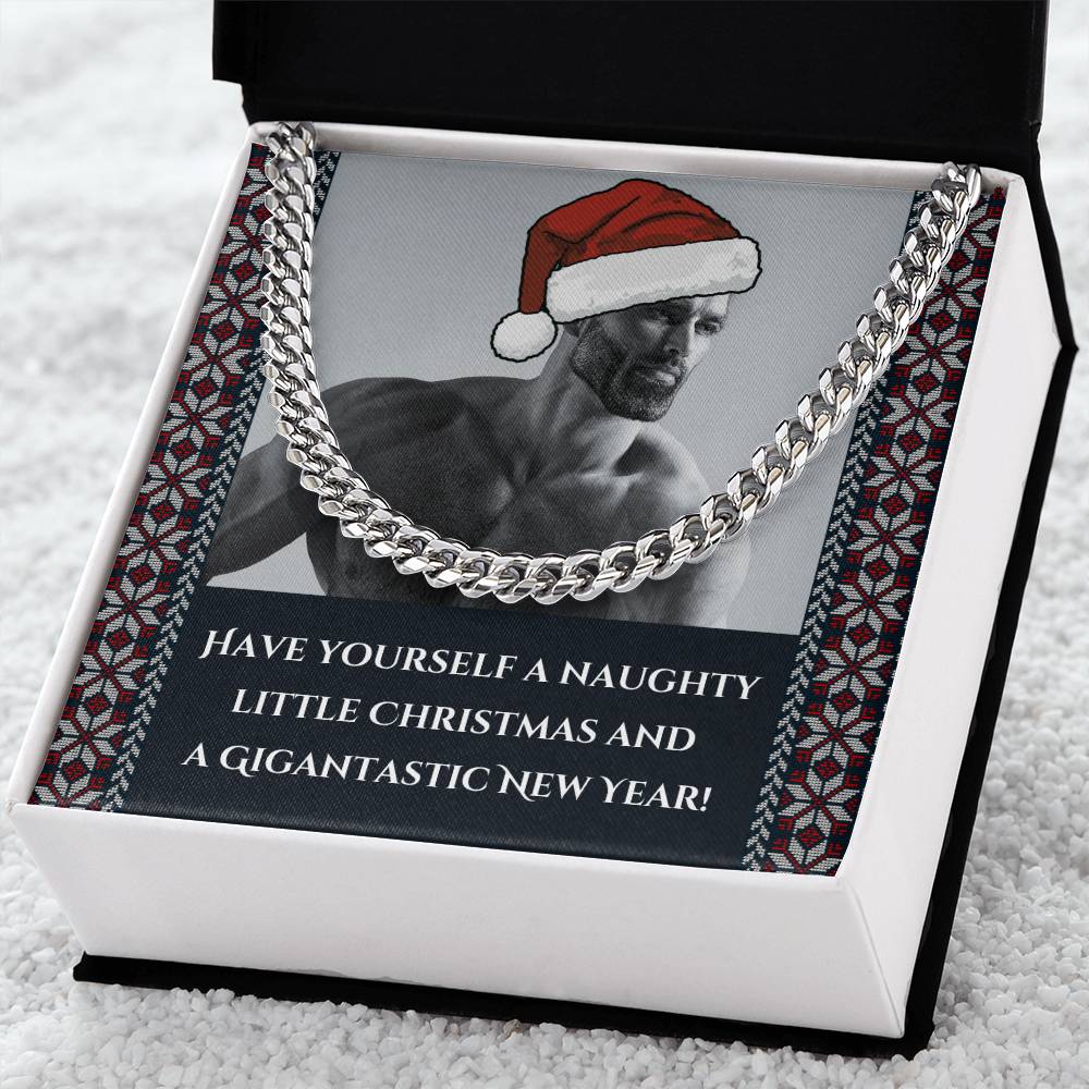 Merry Christmas from Gigachad - Cuban Link Chain