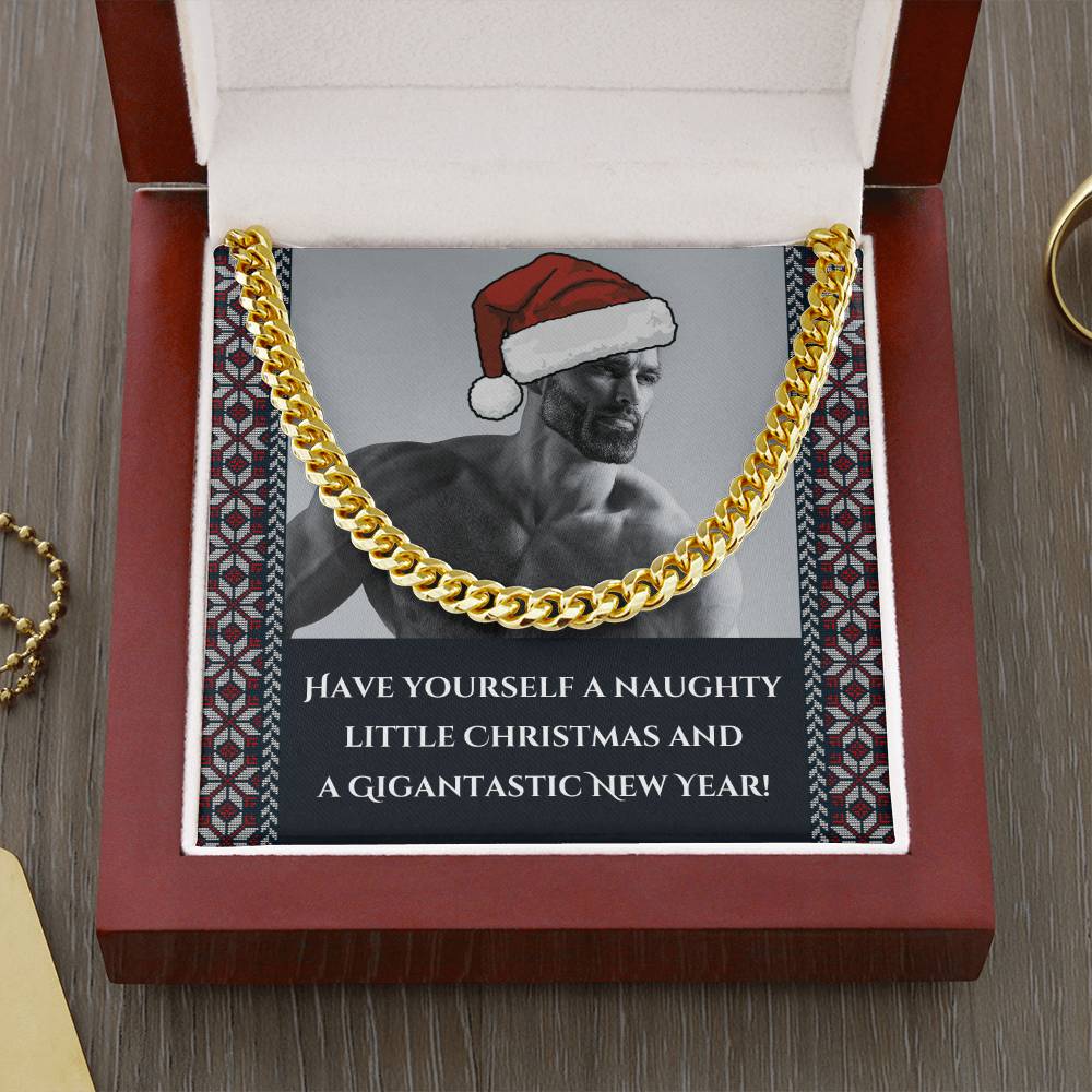 Merry Christmas from Gigachad - Cuban Link Chain