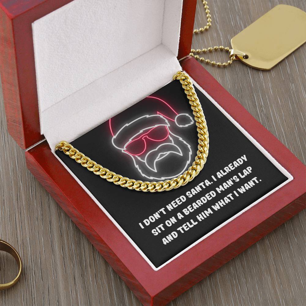 Bearded Man - Cuban Link Chain