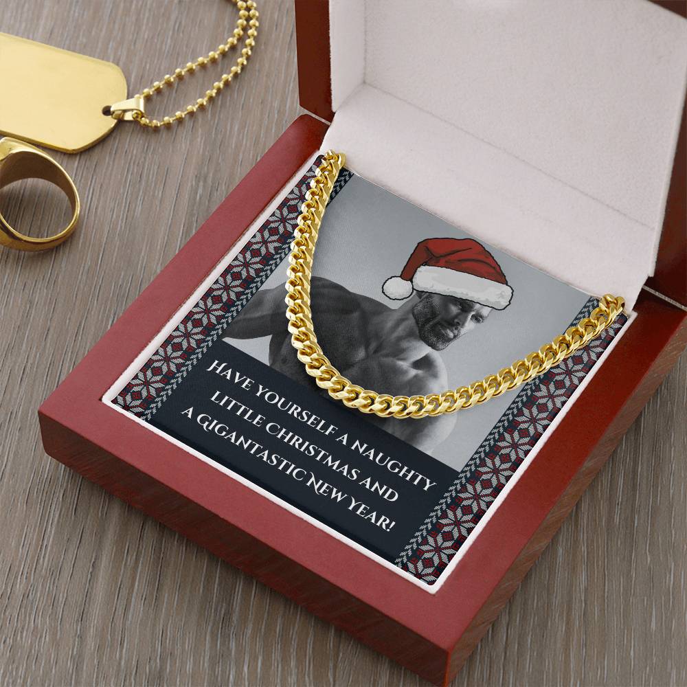 Merry Christmas from Gigachad - Cuban Link Chain