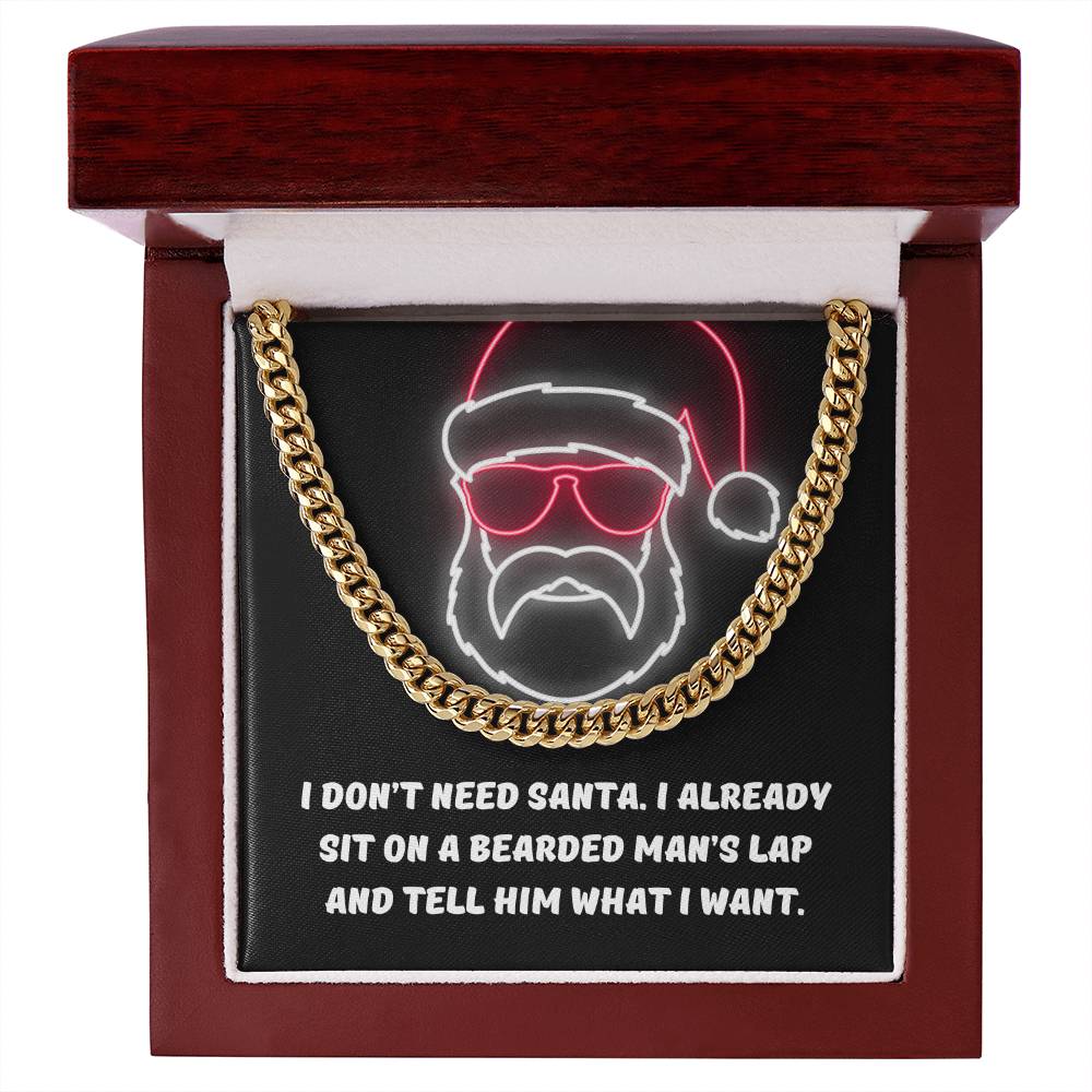 Bearded Man - Cuban Link Chain