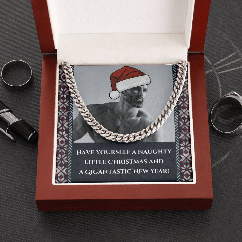 Merry Christmas from Gigachad - Cuban Link Chain