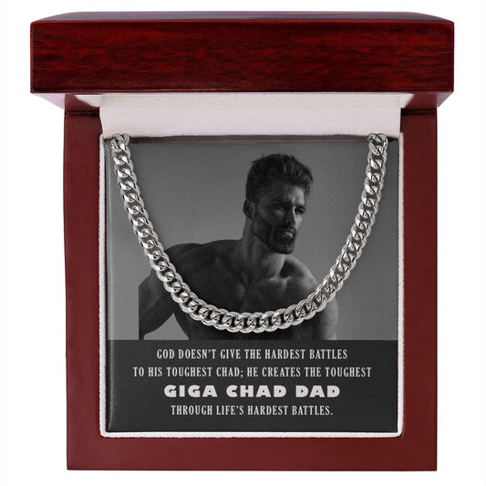 Giga Chad Dad Cuban Link Chain