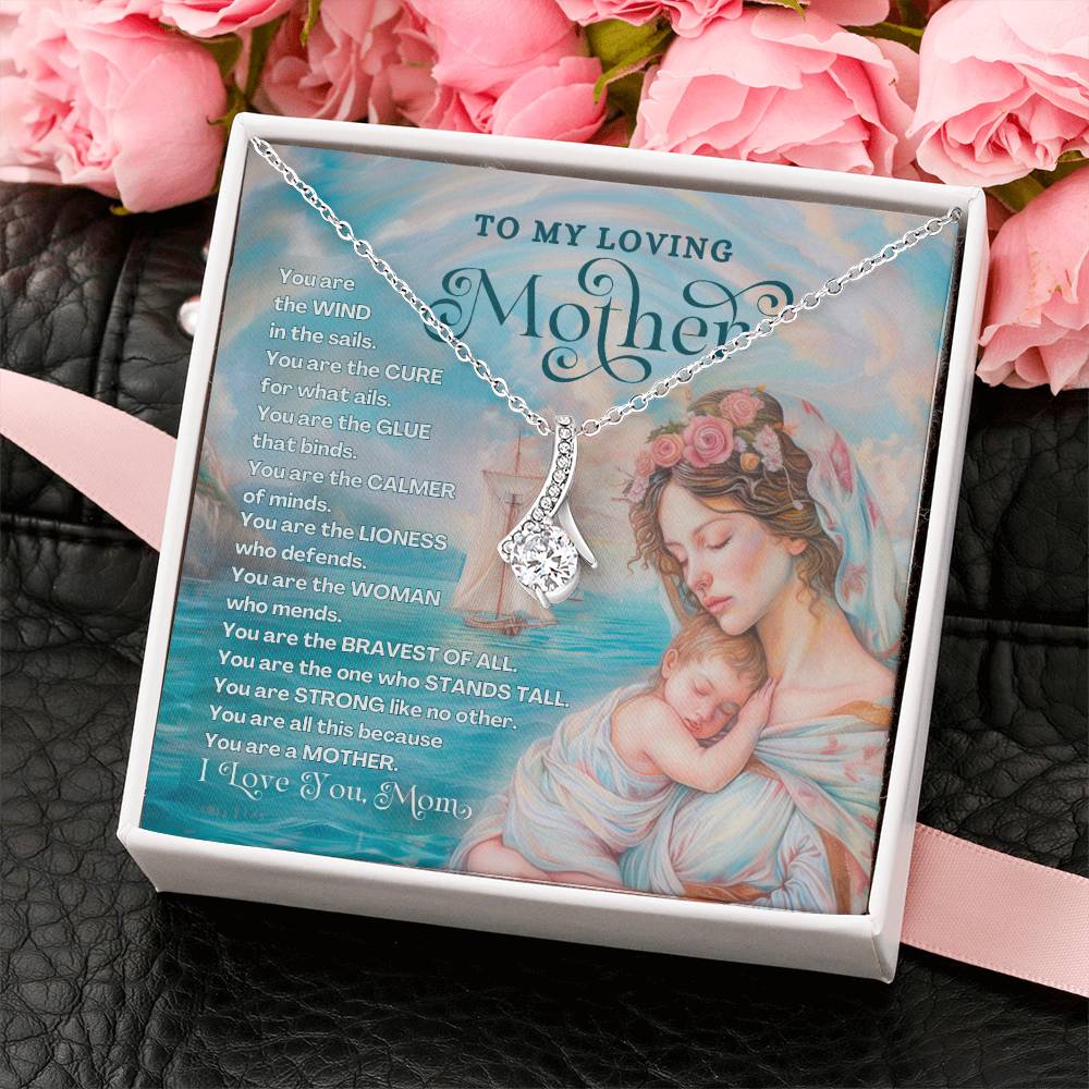 To My Loving Mother - Alluring Beauty Necklace