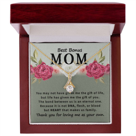 Best Bonus Mom - Alluring Beauty Necklace