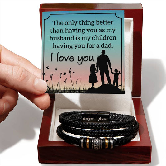 Gift for Husband - The Only Thing - Love You Forever Bracelet