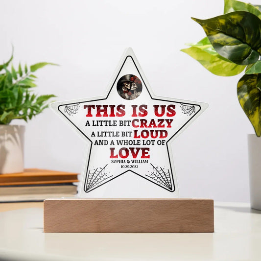 This Is Us - Personalized Star Plaque